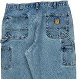 Carhartt Carpenter Jeans - 36W 32L Blue Cotton