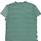 Polo By Ralph Lauren Striped T-Shirt - XL Green Cotton