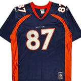 Broncos Reebok Nfl Football Jersey - 2XL Blue Nylon