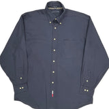 Tommy Hilfiger Shirt - Large Navy Cotton
