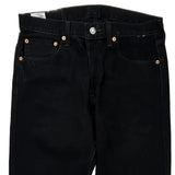 501 Levis Jeans - 32W 30L Black Cotton