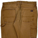 Dickies Carpenter Pants - 38W 31L Brown Cotton