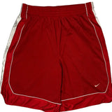 Nike Sport Shorts - Large Red Polyester