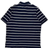Polo By Ralph Lauren Striped Polo Shirt - XL Navy Cotton