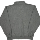 Fila 1/4 Zip - Large Gray Cotton Blend