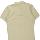 Polo By Ralph Lauren Polo Shirt - Medium Cream Cotton