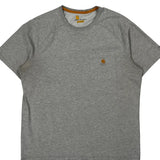 Relaxed Fit Carhartt T-Shirt - Large Grey Cotton
