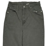 Levis 512 Slim Fit Jeans - 28W UK 8 Grey Cotton