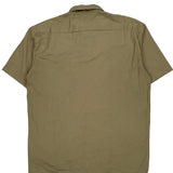 Kessler Electric Dickies Short Sleeve Shirt - Medium Khaki Polyester Blend