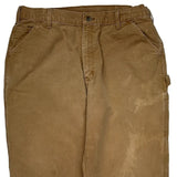Carhartt Carpenter Pants - 35W 34L Brown Cotton