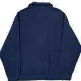 Nike Collared 1/4 Zip - XL Navy Cotton