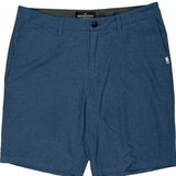 Quiksilver Shorts - 34W 9L Blue Polyester