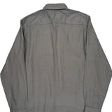 Tommy Hilfiger Checked Shirt - Large Gray Cotton