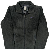 Patagonia Fleece Jacket - Large Black Polyester