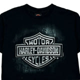 Clare'S Harley-Davidson Niagara Falls, Canada Harley Davidson Graphic T-Shirt - Small Black Cotton