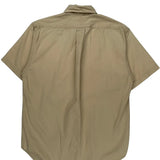 Ralph Lauren Short Sleeve Shirt - Small Beige Cotton