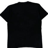 Wolf Design Thrift Shop Graphic T-Shirt - Large Black Cotton