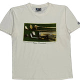 Single Stitch Golf Essentials Lee Sport Graphic T-Shirt - Large White Cotton