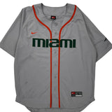 Miami Nike Jersey - Large Grey Polyester