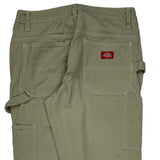 Dickies Carpenter Pants - 30W US 6 Khaki Cotton