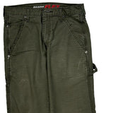 Dickies Carpenter Pants - 29W 30L Green Cotton Blend