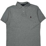Polo By Ralph Lauren Polo Shirt - Medium Grey Cotton