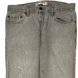 Levis 505 Jeans - 34W 34L Gray Cotton