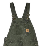Carhartt Double Knee Overalls - Medium Green Cotton