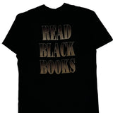 African American Book Centers Inc. Fruit Of The Loom Single Stitch T-Shirt - Large Black Cotton