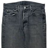 501 Levis Jeans - 33W 32L Grey Cotton