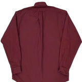 Blake Ralph Lauren Shirt - Small Burgundy Cotton