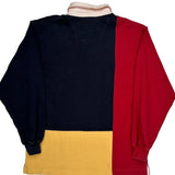 Nautica Rugby Shirt - Medium Navy Cotton