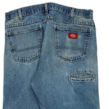 Dickies Double Knee Carpenter Jeans - 34W 30L Blue Cotton