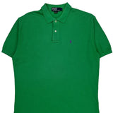 Polo By Ralph Lauren Polo Shirt - Large Green Cotton