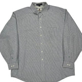 Tommy Hilfiger Checked Shirt - Large Gray Cotton