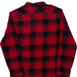 Levis Checked Flannel Shirt - XL Black Cotton