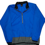 Nike Windbreaker - Large Gray Polyester