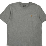 Carhartt T-Shirt - XL Gray Cotton