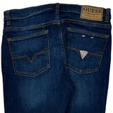 Guess Skinny Jeans - 29W UK 10 Dark Wash Cotton Blend