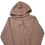 Reverse Weave Champion Hoodie - Small Pink Cotton