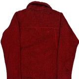 Snap T Patagonia Fleece 1/4 Zip - Medium Red Polyester