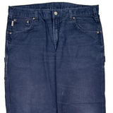 Carhartt Carpenter Pants - 36W 29L Blue Cotton