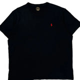 Polo By Ralph Lauren T-Shirt - 2XL Black Cotton
