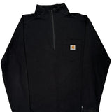 Force Carhartt Long Sleeve T-Shirt - Large Black Cotton