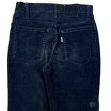 Levis Cord Trousers - 26″ Waist Blue Corduroy