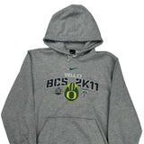 Bcs 2K11 Nike Graphic Hoodie - XL Gray Cotton Blend