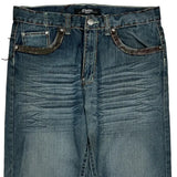 Unbranded Studded Jeans - 36W 31L Dark Wash Cotton