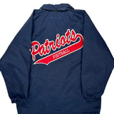 Patriots Champion Nfl Jacket - Medium Navy Nylon