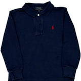 Age 3 Polo By Ralph Lauren Polo Shirt - 3XS Navy Cotton