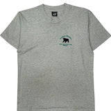 Porcupine Mountains Screen Stars Single Stitch T-Shirt - Large Grey Cotton Blend